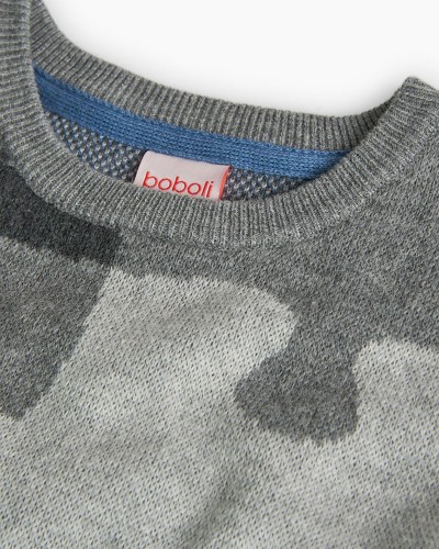 BOBOLI Knitwear pullover for boy -BCI - 739133