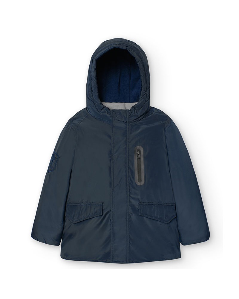 BOBOLI Technical fabric parka for boy - 739098