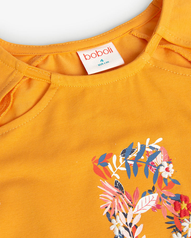 BOBOLI Stretch knit t-Shirt for girl -BCI - 429083