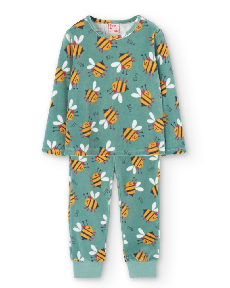 BOBOLI Velour pyjamas for girl -BCI - 929167