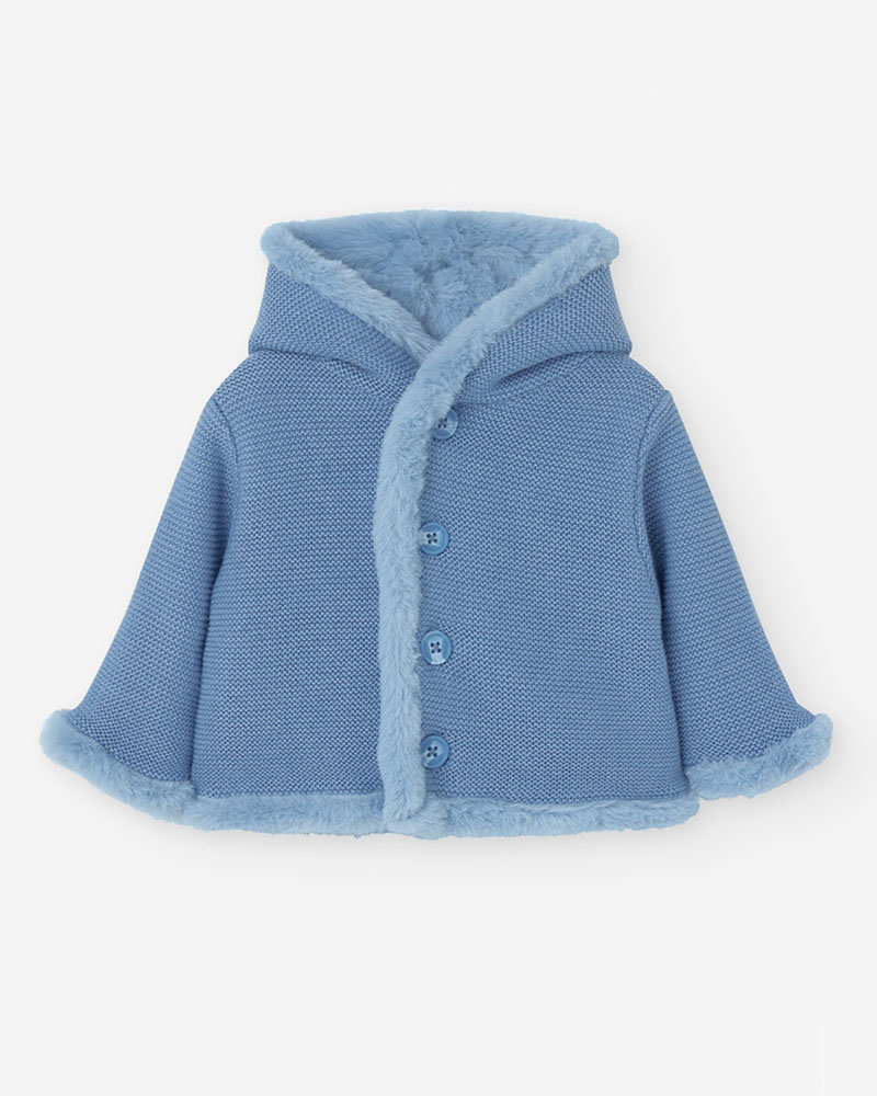 BOBOLI Jacket reversible for baby boy -BCI - 759001