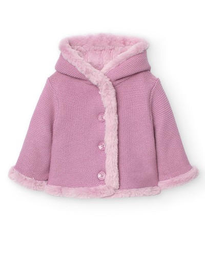 BOBOLI Jacket reversible for baby girl -BCI - 749000