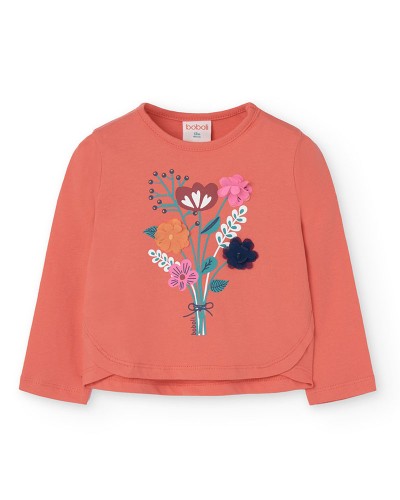 BOBOLI Knit t-Shirt for baby girl -BCI - 209023