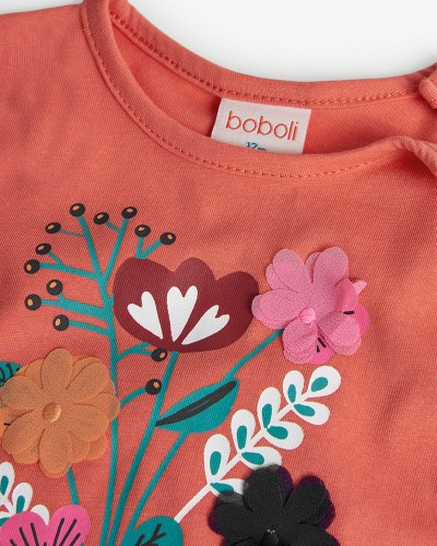 BOBOLI Knit t-Shirt for baby girl -BCI - 209023