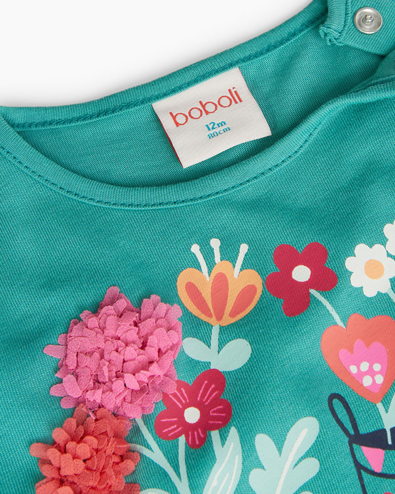 BOBOLI Knit t-Shirt for baby girl -BCI - 209078