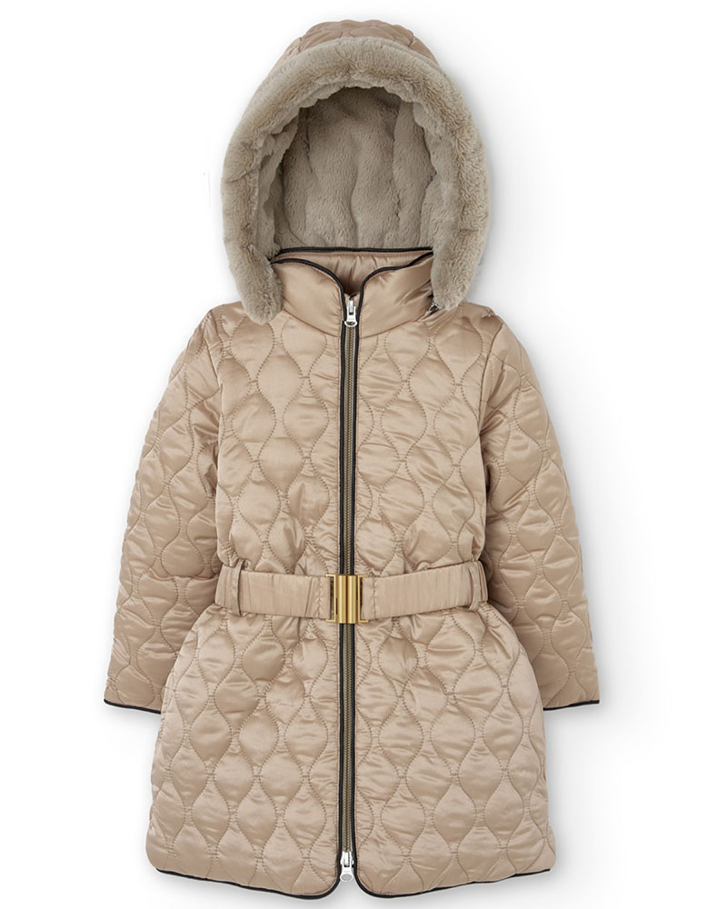 BOBOLI Technical fabric parka for girl - 729020