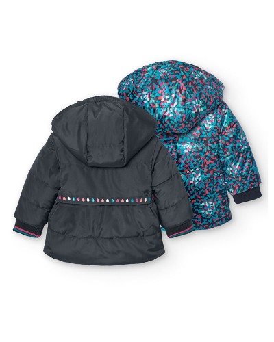 BOBOLI Reversible parka for baby girl - 229182