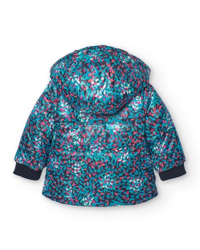 BOBOLI Reversible parka for baby girl - 229182