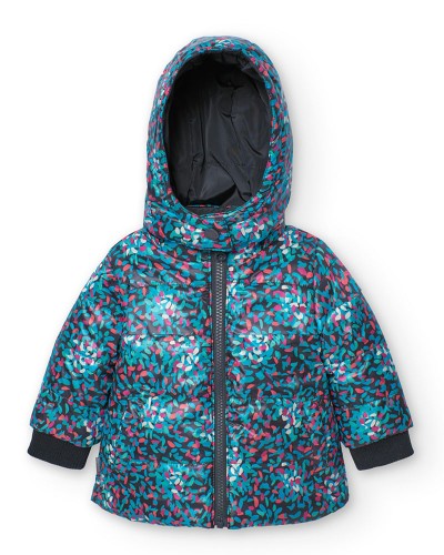 BOBOLI Reversible parka for baby girl - 229182