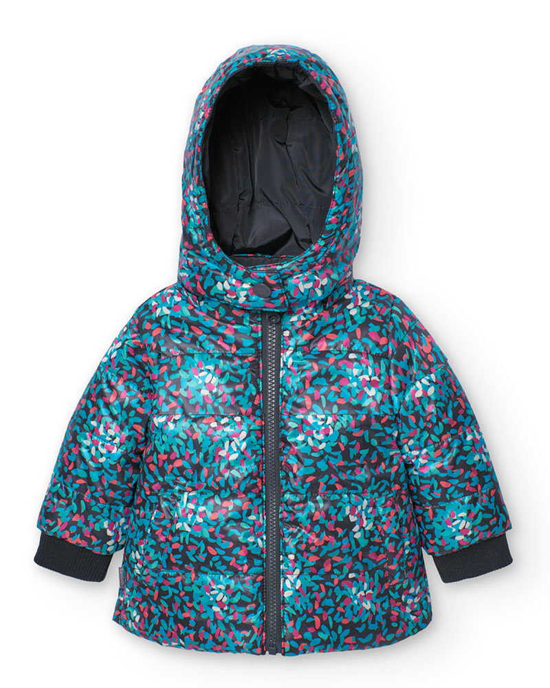 BOBOLI Reversible parka for baby girl - 229182