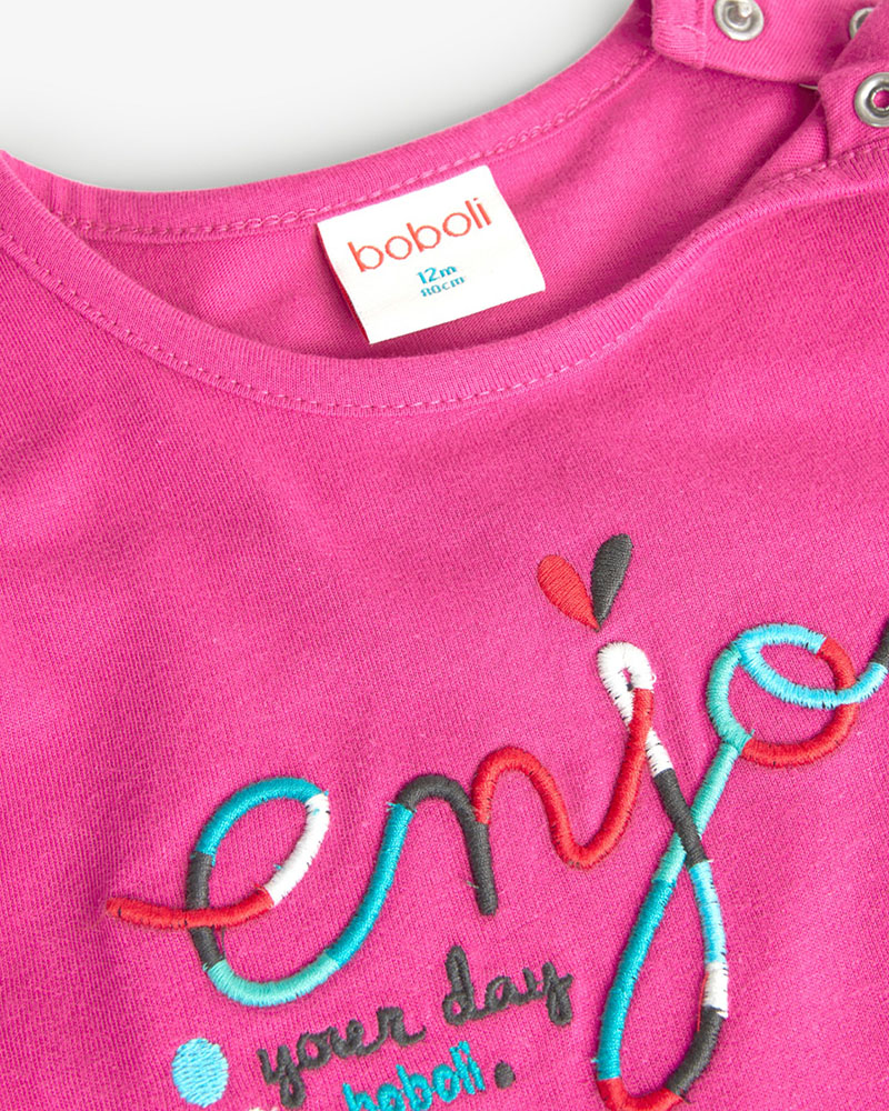 BOBOLI Knit t-Shirt for baby girl -BCI - 229069