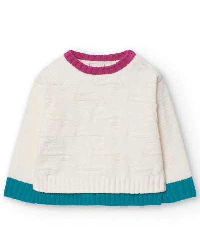 BOBOLI Knitwear pullover for baby girl - 229058