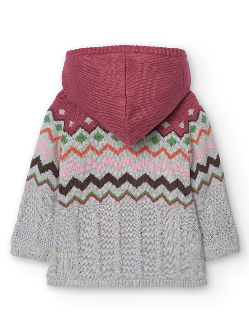 BOBOLI Knitwear jacket for baby girl - 239172