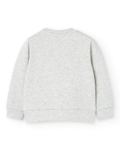 BOBOLI Fleece sweatshirt for baby girl -BCI - 239004