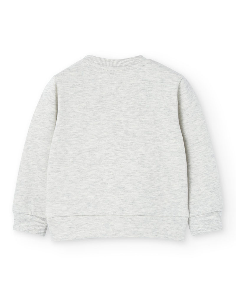 BOBOLI Fleece sweatshirt for baby girl -BCI - 239004