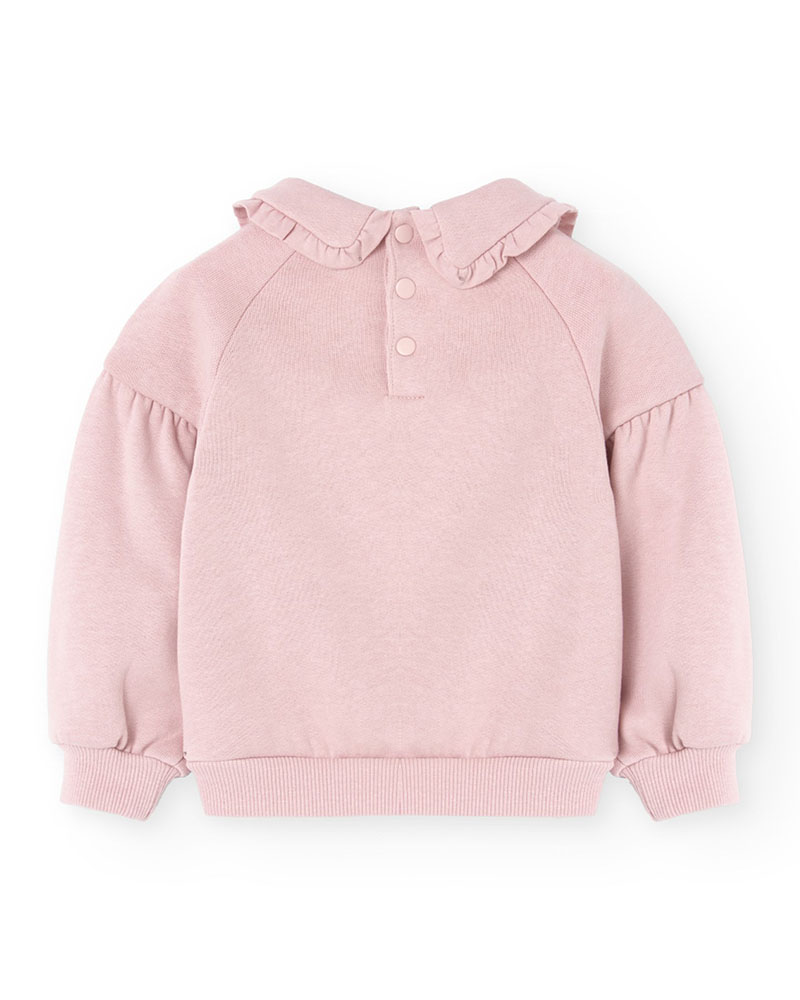 BOBOLI Fleece sweatshirt for baby girl -BCI - 239060