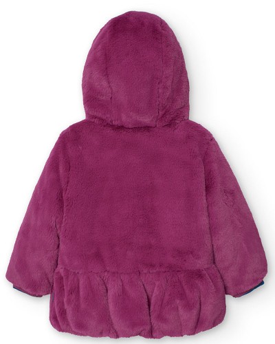 BOBOLI Reversible parka for baby girl - 249207