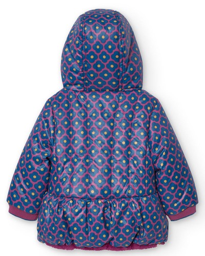 BOBOLI Reversible parka for baby girl - 249207