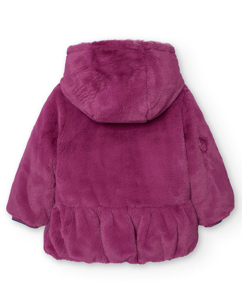 BOBOLI Reversible parka for baby girl - 249207