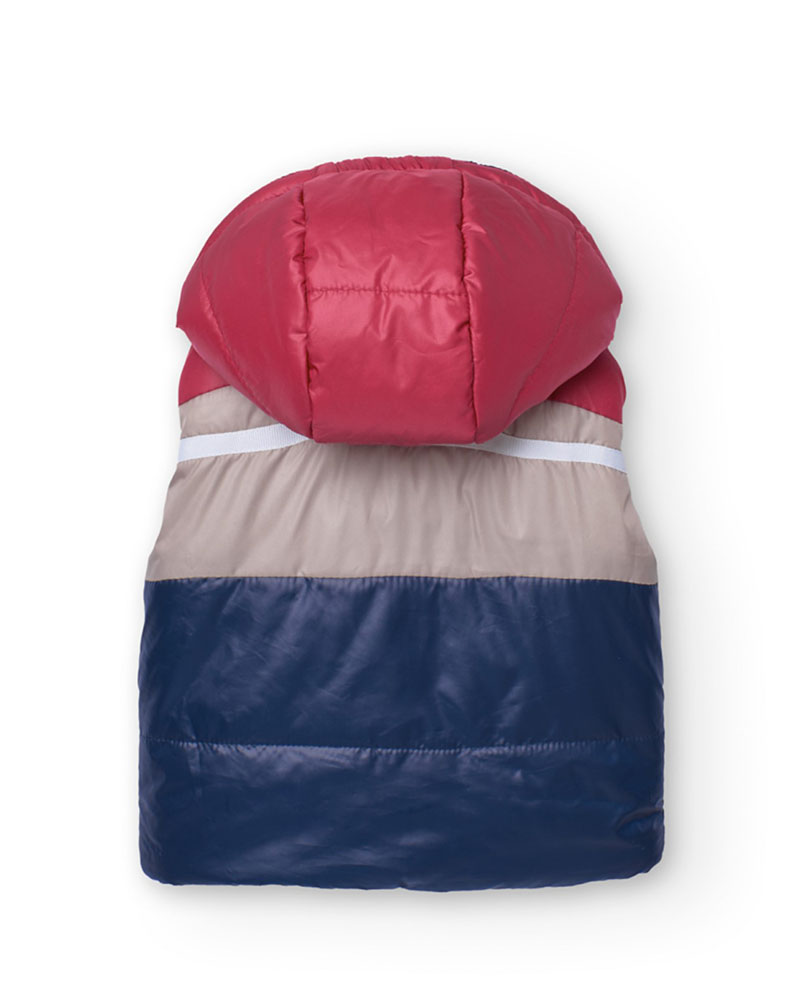 BOBOLI Vest reversible for baby boy - 309158