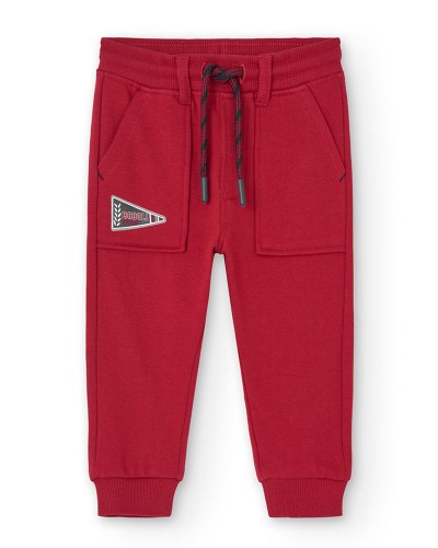 BOBOLI Fleece trousers for baby boy -BCI - 399023