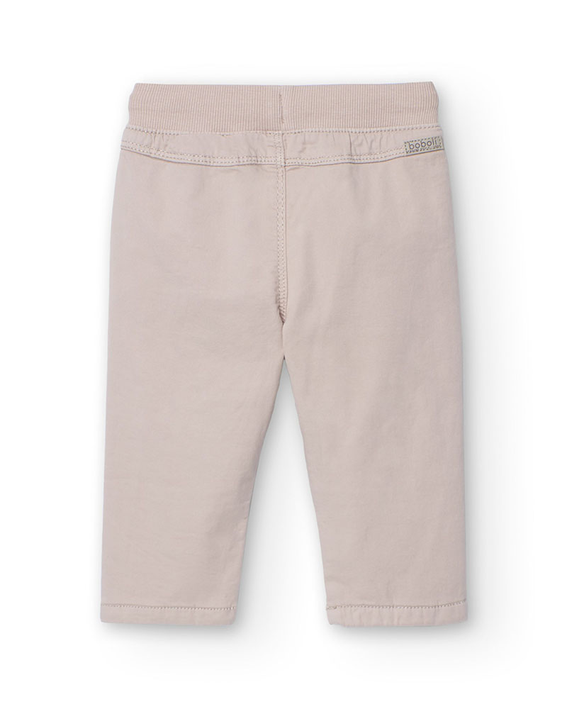 BOBOLI Stretch gabardine trousers for baby -BCI - 399001