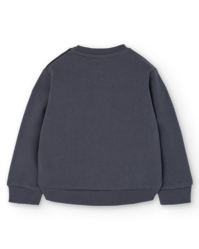 BOBOLI Fleece sweatshirt for baby girl -BCI - 229148