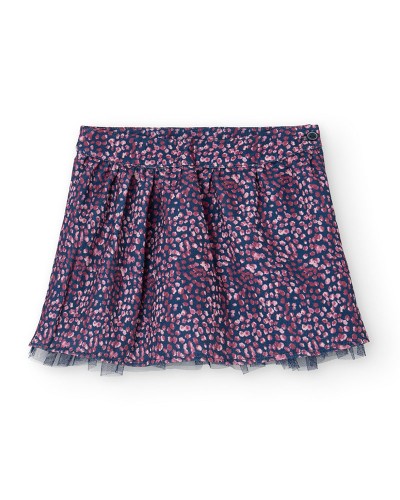 BOBOLI Skirt printed for girl -BCI - 729211