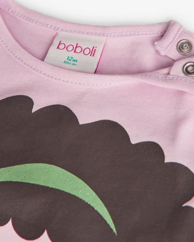 BOBOLI Knit t-Shirt basic for baby girl -BCI - 299044