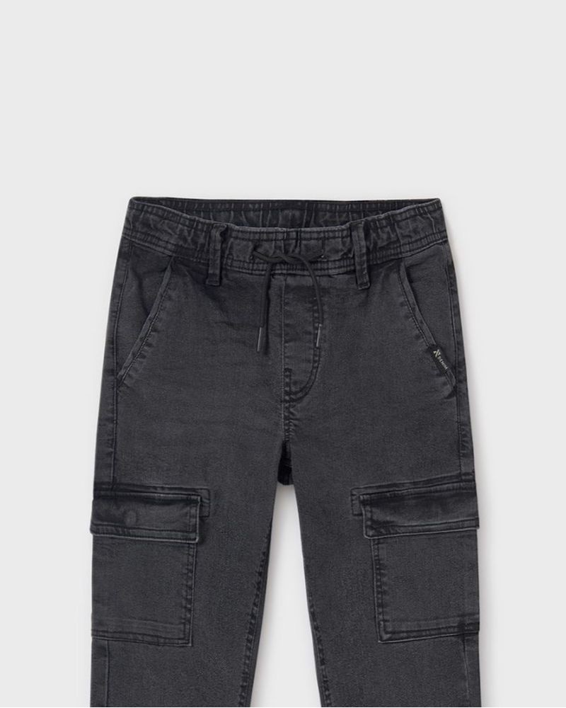 MAYORAL Παντελονι denim jogger cargo - 14-07534