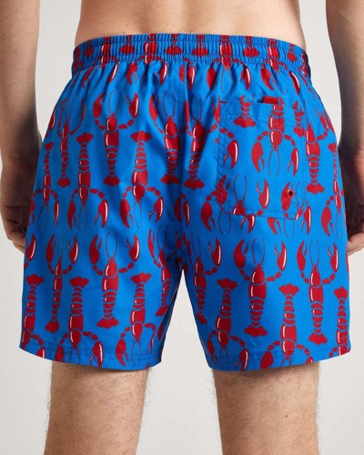 PEPE JEANS E1 DROP 2 LOBSTER SWIMSHORT ΜΑΓΙΟ ΑΝΔΡΙΚΟ - PJ0APPMB103920000000