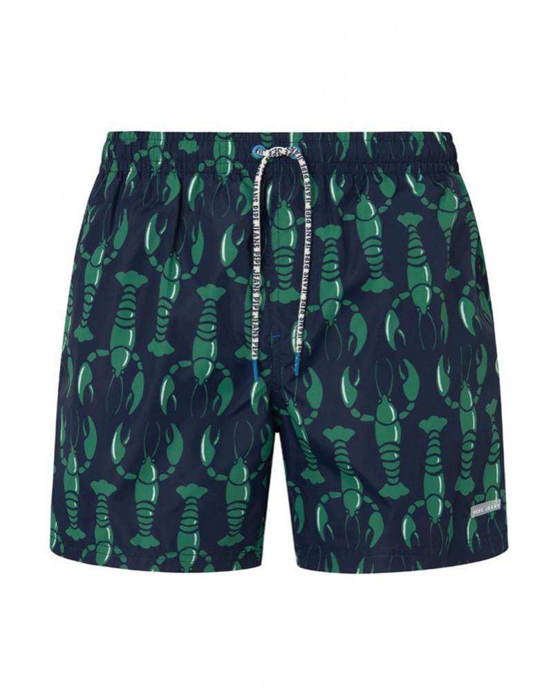 PEPE JEANS E1 DROP 2 LOBSTER SWIMSHORT ΜΑΓΙΟ ΑΝΔΡΙΚΟ - PJ0APPMB103920000000