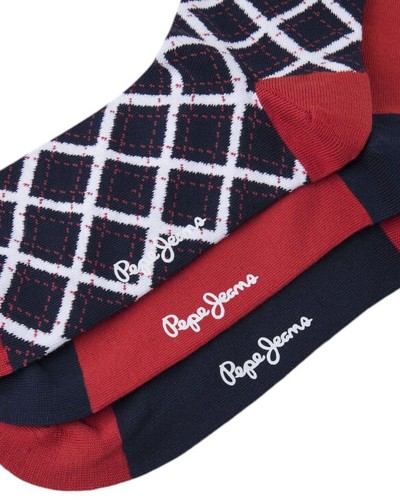 PEPE JEANS DROP 3 TARTAN CR 3P ΚΑΛΤΣΕΣ ΑΝΔΡΙΚΟ - PJ0ACPMU300520000000