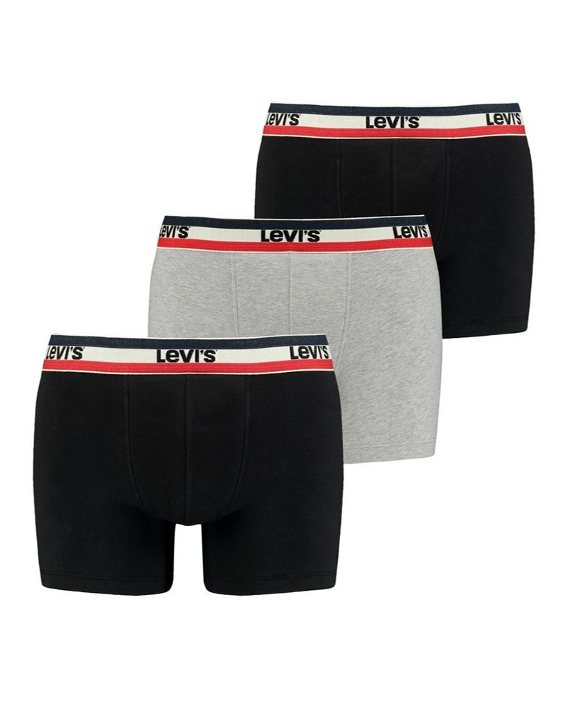 LEVIS LEVIS MEN SPRTSWR LOGO BOXER BRIEF 3P - 100002870