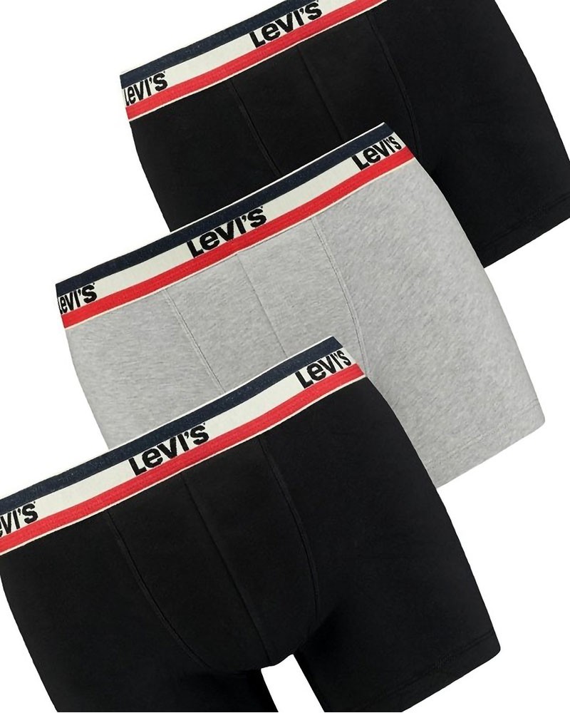 LEVIS LEVIS MEN SPRTSWR LOGO BOXER BRIEF 3P - 100002870