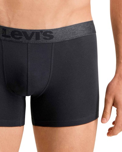 LEVIS LEVIS MEN MELANGE WB BOXER BRIEF ORGANIC CO 2P - 701203923