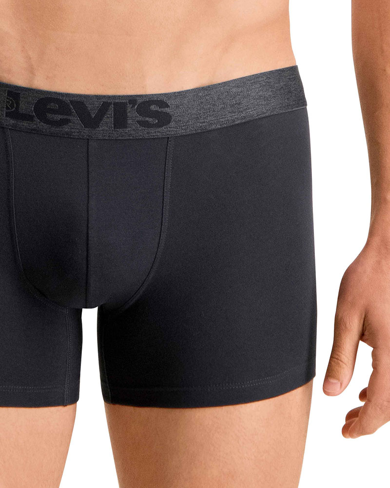 LEVIS LEVIS MEN MELANGE WB BOXER BRIEF ORGANIC CO 2P - 701203923