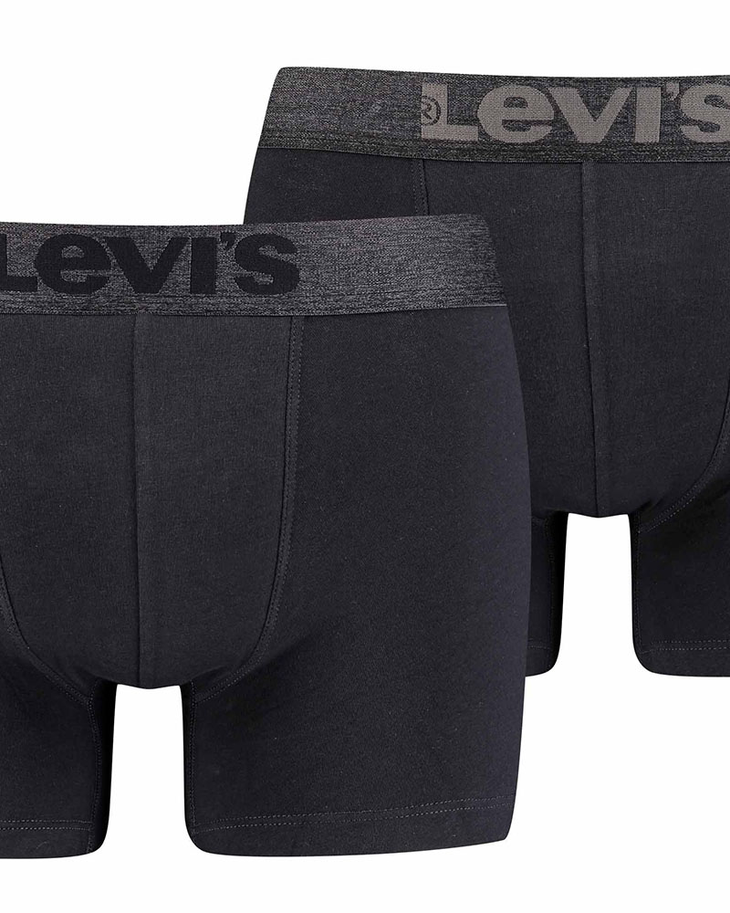 LEVIS LEVIS MEN MELANGE WB BOXER BRIEF ORGANIC CO 2P - 701203923