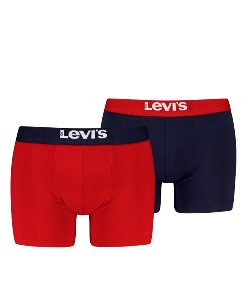 LEVIS LEVIS MEN SOLID BASIC BOXER BRIEF ORGANIC CO 2P - 701222842