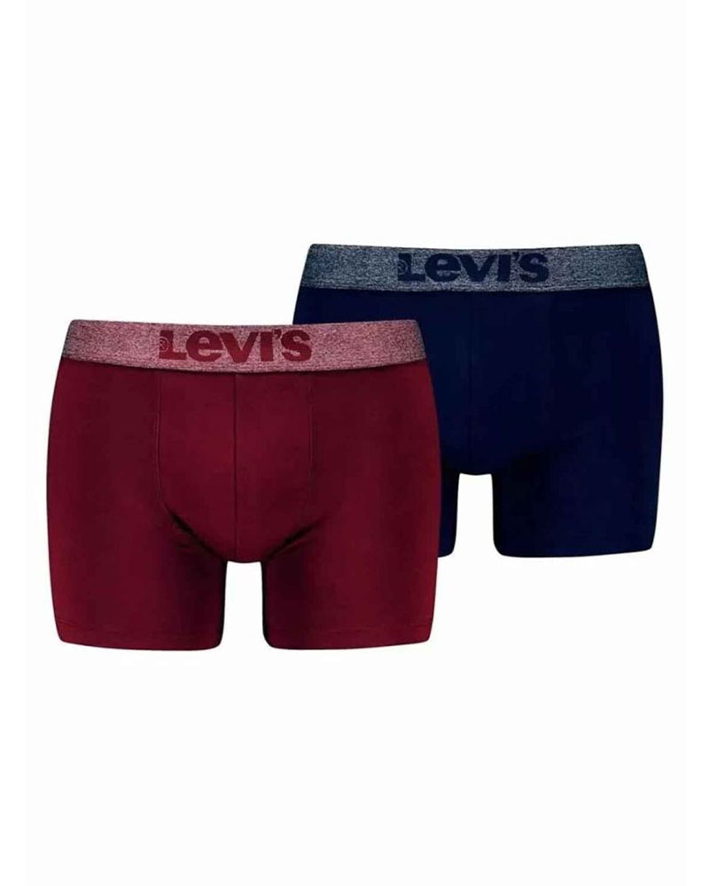 LEVIS LEVIS MEN MELANGE WB BOXER BRIEF ORGANIC CO 2P - 701203923