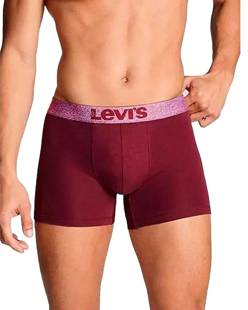 LEVIS LEVIS MEN MELANGE WB BOXER BRIEF ORGANIC CO 2P - 701203923