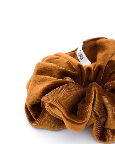 VIND.GR VLVT CINNAMON   Scrunchie κοκαλακι μαλλιων με λαστιχο - 2241211005