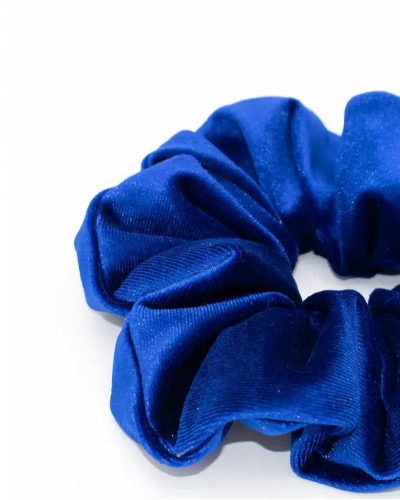 VIND.GR VLVT COBALT   Scrunchie κοκαλάκι μαλλιών με λάστιχο - 2241211006