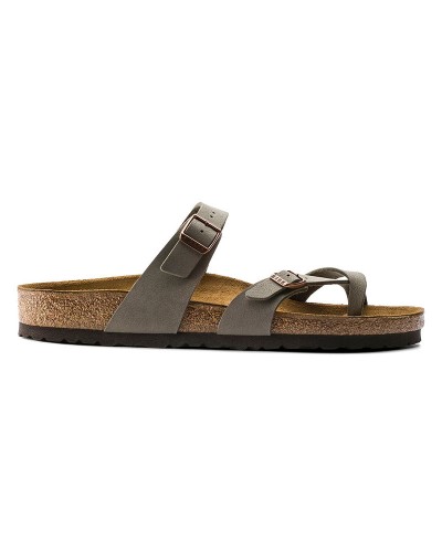 BIRKENSTOCK SYNTHETICS MAYARI BFBC STONE 35 - 46 REGULAR CORE ESSENTIAL CLASSIC ADULTS TEX ΠΑΠΟΥΤΣΙ UNISEX - BK0SH710710035460000