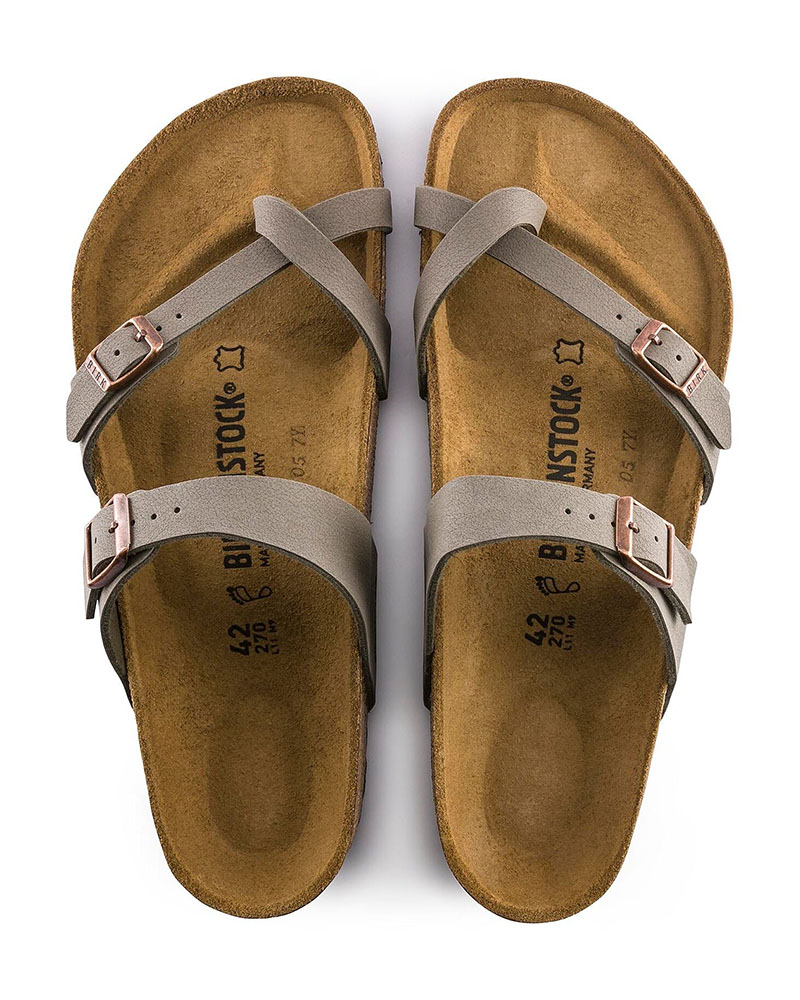 BIRKENSTOCK SYNTHETICS MAYARI BFBC STONE 35 - 46 REGULAR CORE ESSENTIAL CLASSIC ADULTS TEX ΠΑΠΟΥΤΣΙ UNISEX - BK0SH710710035460000