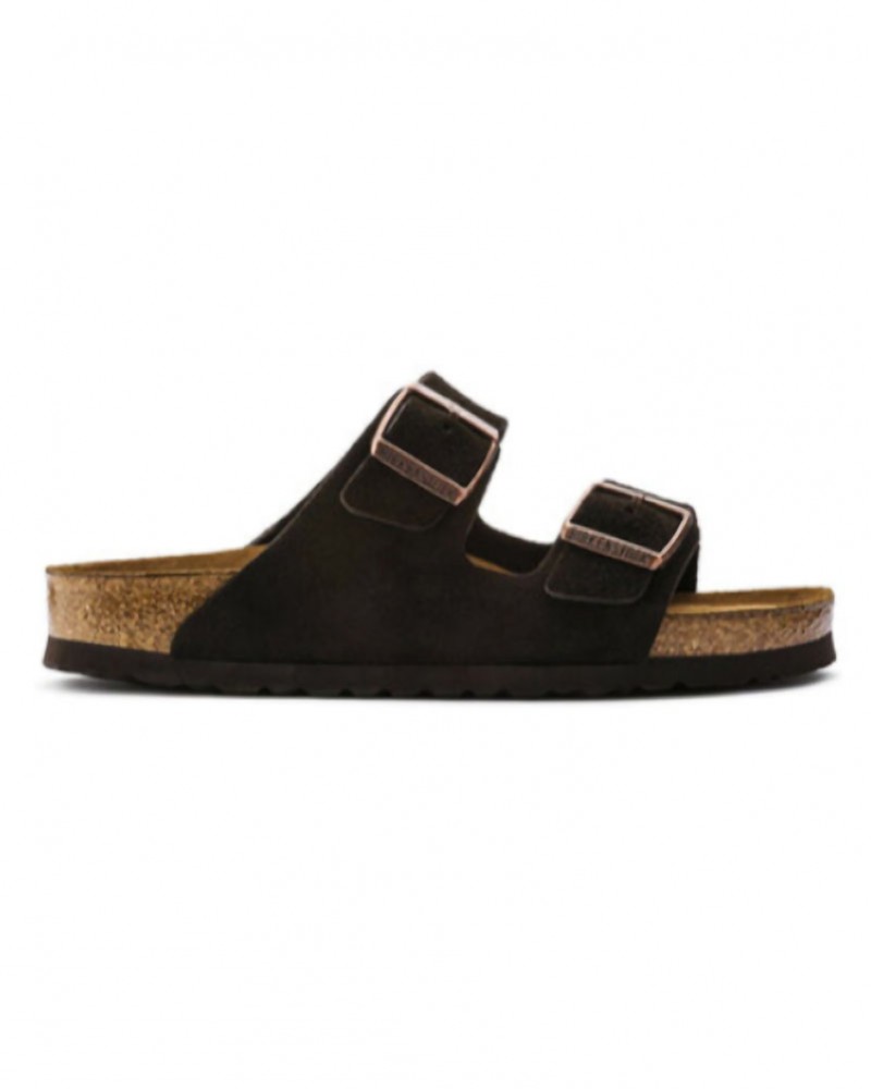 BIRKENSTOCK S25 LEATHER ARIZONA SFB LEVE MOCCA 35 - 46 NARROW CORE ESSENTIAL ΠΑΠΟΥΤΣΙ UNISEX - BK0SH951313003546000