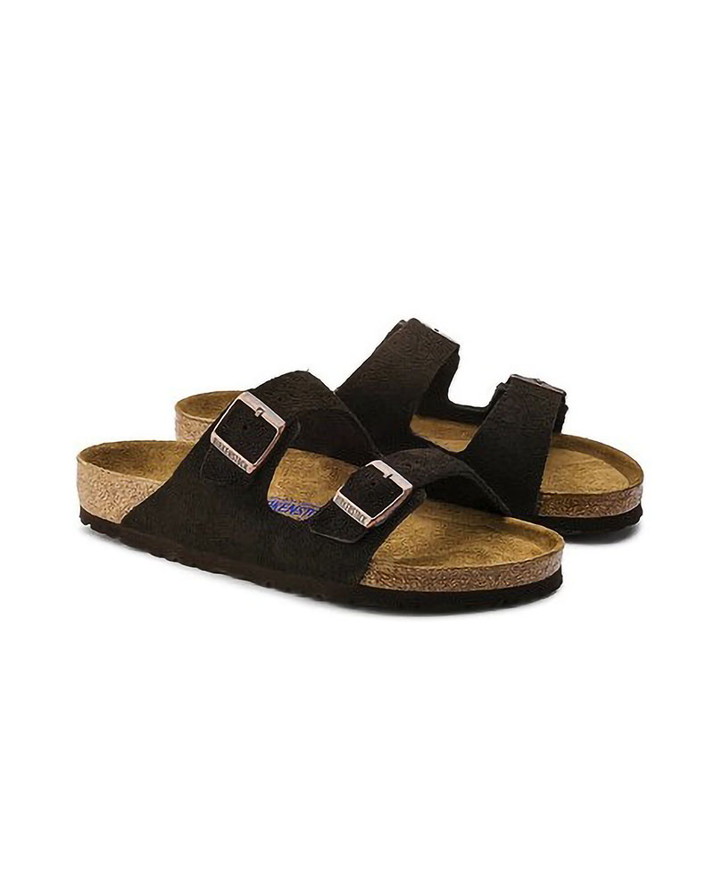 BIRKENSTOCK S25 LEATHER ARIZONA SFB LEVE MOCCA 35 - 46 NARROW CORE ESSENTIAL ΠΑΠΟΥΤΣΙ UNISEX - BK0SH951313003546000