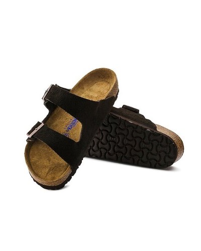 BIRKENSTOCK S25 LEATHER ARIZONA SFB LEVE MOCCA 35 - 46 NARROW CORE ESSENTIAL ΠΑΠΟΥΤΣΙ UNISEX - BK0SH951313003546000