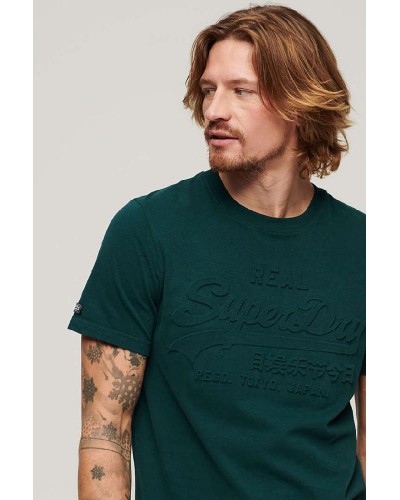 SUPERDRY D2 OVIN EMBOSSED VL T SHIRT ΜΠΛΟΥΖΑ ΑΝΔΡΙΚΟ - SD0APM1011908A000000