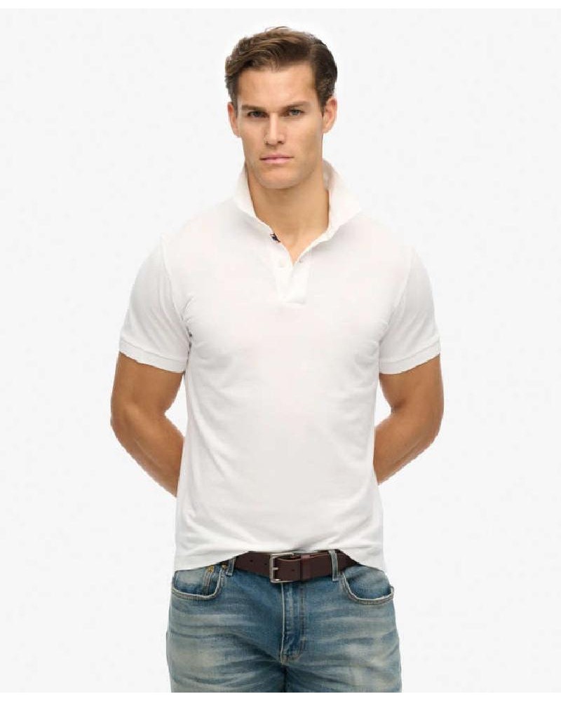 SUPERDRY D1 STUD CITY PIQUE POLO ΜΠΛΟΥΖΑ ΑΝΔΡΙΚΟ - SD0APM1110438A000000